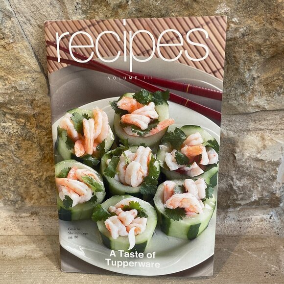 A Taste of Tupperware Volumes II & III Recipes Booklets Cookbook 2003-2004 Vtg - Picture 8 of 12